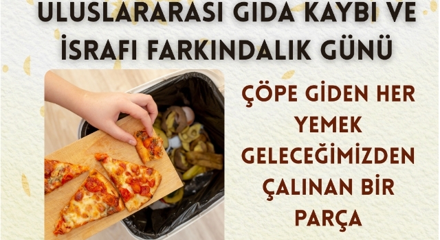 Osmaniye Tarım Müdürlüğü’nden Gıda İsrafı Uyarısı