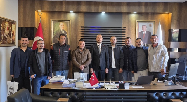 Başkan Uyutmaz, Engelli Personeli Makamında Ağırladı
