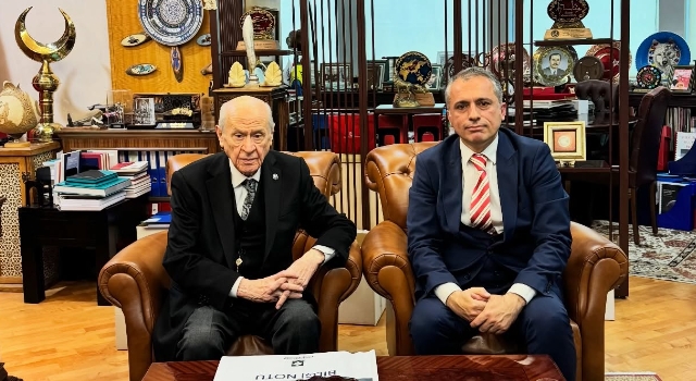 Başkan Çenet’ten Devlet Bahçeli’ye Osmaniye Projelerini anlattı