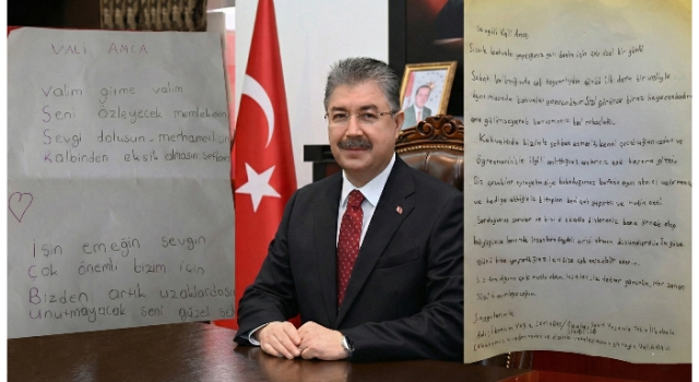 Çocuklardan Vali Erdinç Yılmaz’a Duygulandıran Veda: “Valim Gitme”