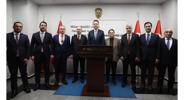 Enerji Bakanı Alparslan Bayraktar Osmaniye’de