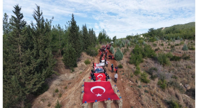 Osmaniye Şehitlerine Yürüdü: Saimbey’den Mamure’ye Duygu Dolu Yürüyüş