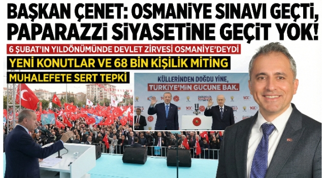 Çenet'ten Sert Tepki: "Paparazzi Siyasetine Geçit Yok"