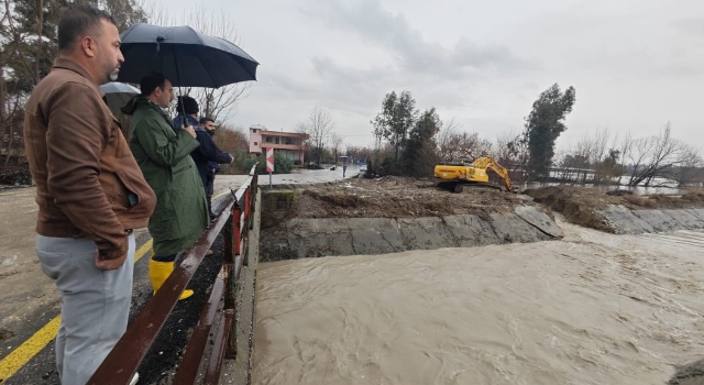 Kadirli’de Taşkın Alarmı! Kaymakam Erdinç Dolu Köylerde İncelemede