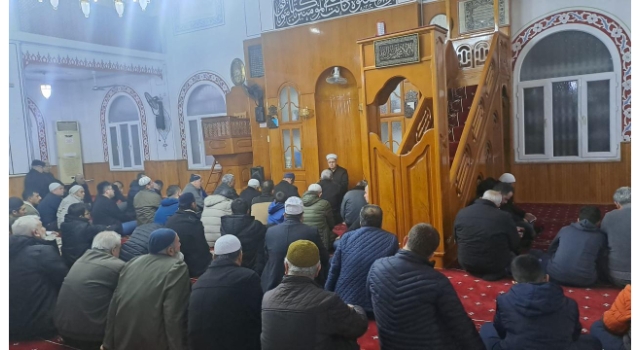 Osmaniye Salih Bahçeli Camii’nde Sabah Namazı Buluşması