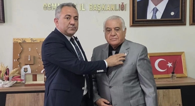 Osmaniye’de Emekli Emniyet Müdürü İYİ Parti’ye Katıldı