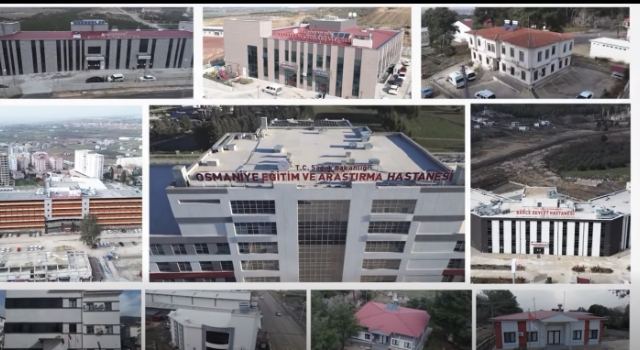 Osmaniye’ye Deprem Sonrası 10 Yeni Sağlık Tesisi Kazandırıldı