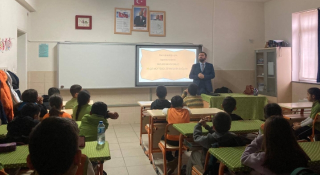 Toprakkale Müftüsü Öğrencilerle Buluştu