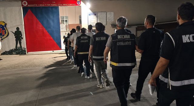 Osmaniye'de Silahlı Organize Suç Örgütüne Büyük Operasyon