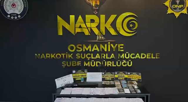 Osmaniye Emniyeti'nden Uyuşturucu Tacirlerine Büyük Darbe