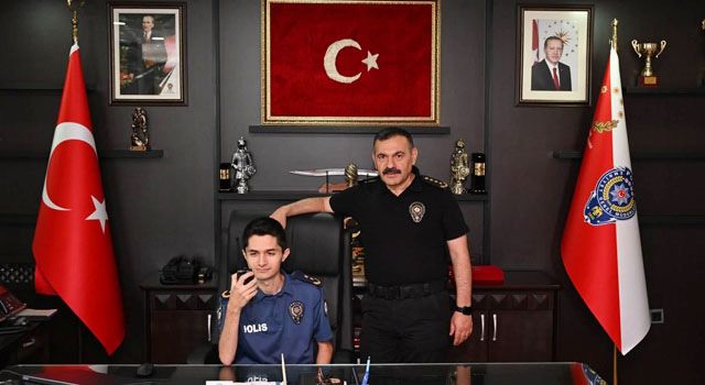 Osmaniye’de Polat’ın Polislik Hayali Gerçek Oldu