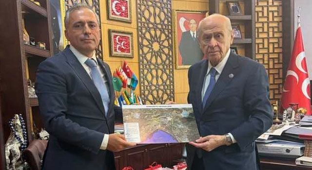 Uluslararası Havalimanı Projesi Bahçeli’ye Sunuldu