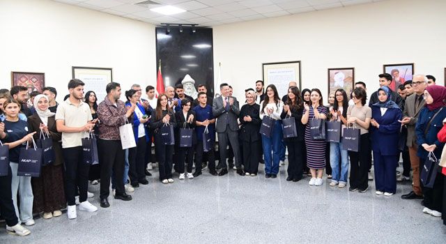 OKÜ’de YKS 2026 Birincilerine Hediye Töreni