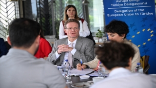 AB Türkiye Delegasyonu Başkanı MeyerLandrut, Adana’da gazetecilerle bir araya geldi: