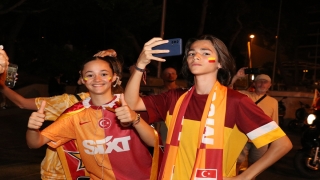 Antalya ve çevre illerde Galatasaray taraftarları şampiyonluğu kutladı