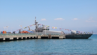 TCG Karataş Gemisi, İskenderun’da ziyarete açıldı