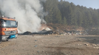 Adana’da çöp toplama alanında çıkan yangın söndürüldü