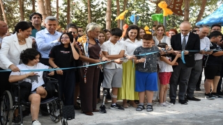Çocuk İyilik Merkezi’nde oyun parkı açıldı