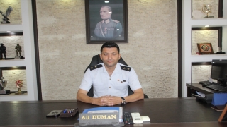 Serik İlçe Jandarma Komutanı Üsteğmen Duman görevine başladı