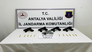 Antalya’da silah kaçakçılığı zanlısı tutuklandı