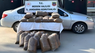 Mersin’de 310 kilogram gümrük kaçağı tütün ele geçirildi