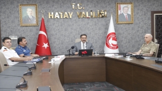 Hatay’da Asayiş ve Güvenlik Toplantısı yapıldı