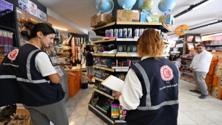 Antalya’da kırtasiye ve okul ürünlerine yönelik denetim