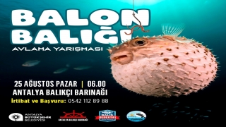 Antalya’da balon balığı yarışması düzenlenecek