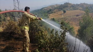 Kahramanmaraş’ta çıkan orman yangınına müdahale ediliyor