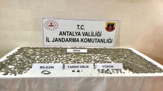 Antalya’da tarihi eser operasyonunda 1 kişi yakalandı