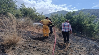 Hatay’da otluk alanda çıkan yangın söndürüldü