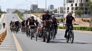 Mersin’de bisikletliler Avrupa Hareketlilik Haftası’nı kutladı