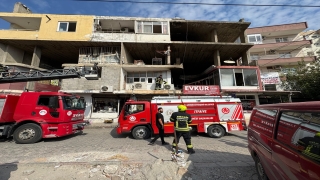 Mersin’de kitapevinin deposunda çıkan yangın söndürüldü