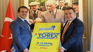 Borsa Başkanı Çandır, Antalyalıları YÖREX’e davet etti