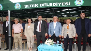 Serik’te kreş ve gündüz bakımevinin temeli atıldı