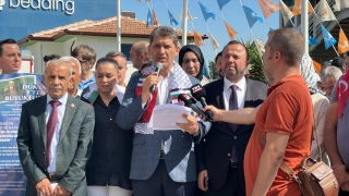 Antalya, Muğla, Isparta ve Burdur’da AK Parti İl Başkanlıklarından İsrail’e tepki