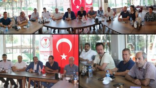Altun ve ekibi CGC’li gazetecilerle biraraya geldi