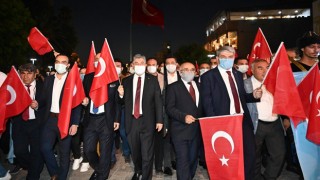 Cumhuriyet Meydanı’nda 15 Temmuz etkinliği düzenlendi