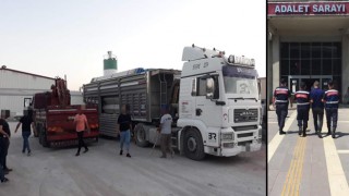 Firmaya teslim edilmeyen 27 ton boru bulundu