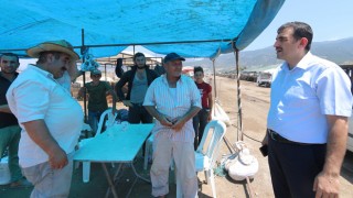 İl Müdürü Recep Bulut, Kurban satış yerlerini gezdi