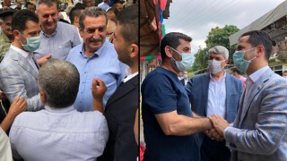 Milletvekili İsmail Kaya, Bayramda ilçeleri ziyaret etti