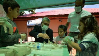 Zorkun Yaylası’nda öğrenci ve öğretmenler buluştu