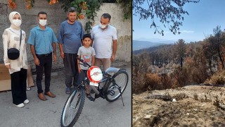Bisikleti zarar gören Musa’ya yenisi hediye edildi!