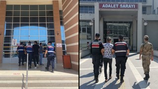 Kesinleşmiş hapis cezası ile aranan 2 kişi tutuklandı