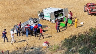 Kontrolden çıkan otomobil şarampole düştü: 2 ölü