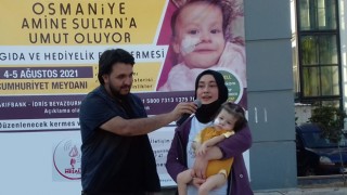 Minik gözlerden, yardım severlere teşekkür