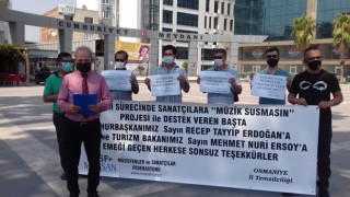 Müzisyenler, kendilerine yapılan desteğe teşekkür etti