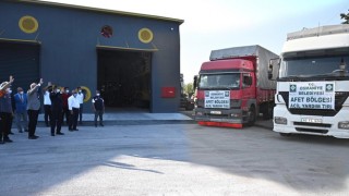Osmaniye’den Sinop'a 2 Yardım TIR’ı gönderildi