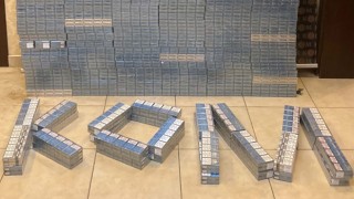 Otomobilde, 4 bin paket kaçak sigara bulundu