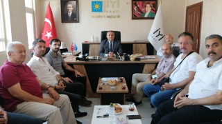 Cebelibereket Gazeteciler Cemiyeti Yönetimi, İyi Parti’yi ziyaret etti